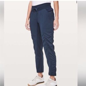 Lululemon navy blue street to studio pant